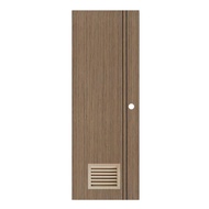 HomePro ประตูห้องน้ำ UPVC PUL-B02 70x200 ซม. สีช็อกโกแลต แบรนด์ PARAZZO