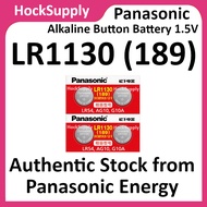 [4pcs] Panasonic LR1130 189 AG10 LR54 389 Battery Alkaline Battery 1.5V [Authentic][FAST SHIP OUT]