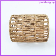 🔧 Chinese Style Lampshade Light Brown Iron 1pack 4.7x5.9in