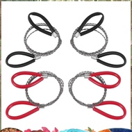 4 Pcs Pipe Cutters Stainless Steel Cable Saw Metal Wire Saw Hand Pocket String Rope Saw PVC Pipe Cut