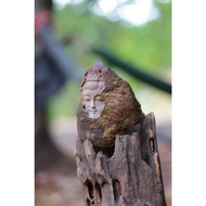 Buddha Sculpture On Stone