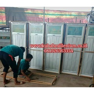 Pintu galvalum + pintu kamar mandi