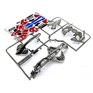 Genuine Tamiya 95673 Four-wheel Drive Jedi Chariot Gun Gray Electroplating Black Car Shell Mach Fram