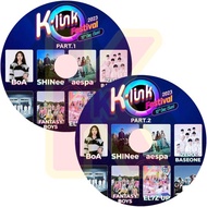 K-POP DVD K-LINK FESTIVAL 2枚Set 2023.12.10 BoA/SHINEE/aespa/TREASURE/ZEROBASEONE/EL7Z UP/FANTASY BOY