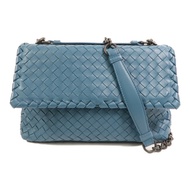 BOTTEGA VENETA 羊皮皮革Olimpia銀扣肩背袋