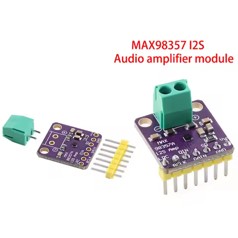 High Quality MAX98357 MAX98357A I2S 3W Class D Amplifier Breakout Interface I2S DAC Decoder for Audi