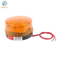 [Dovewill] Yellow Emergency LED Flashing Strobe Signal Warning Light Lamp Beacon AC220V