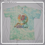 Paul McCartney tshirt kaos vintage