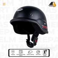 Hbc Army Solid Black Doff Helmet/SNI Army Chip Helmet