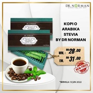 DR NORMAN - KOPI O ARABICA DENGAN STEVIA( 2 IN 1) |KOPI SIHAT TANPA GULA DAN SUSU