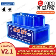 Lensent OBD2 ELM 327 Yamaha Honda Motorcycle Diagnostic Motorbike Cable Cables 3pin 4Pin To 16Pin OBD2 Adapter OBD Connector OBDII