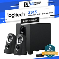 Logitech Z313 SPEAKER SYSTEM WITH SUBWOOFER [Enhanced Bass]