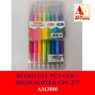 Liquids GEL PEN CLR+HIGHLIGHTER GPC-277