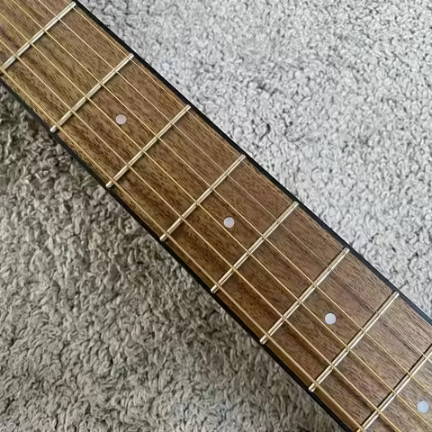 K639 DOVE 36 Inch OM Full Solid Acoustic Guitar Spruce & Santos Rosewood 20 Fret Advanced Performanc