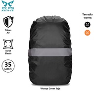 ELFS ACTIVE Rain Cover Bag Reflective Scotchlite Rain Cover Bag Waterproof Bag Cover