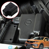 Car Engine Battery Negative Clip Cover for Honda HRV HR-V Vezel 2014--2017 PP Black Protector Covers Accessories