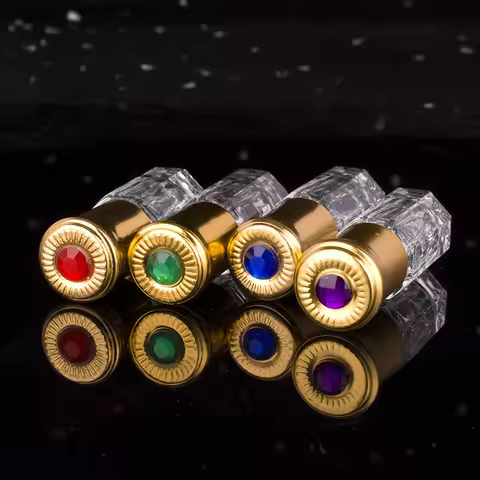 3ml 6ml 9ml 12ml Clear Roll On Roller Bottle For Essential Oils Refillable Perfume Bottle Deodorant 