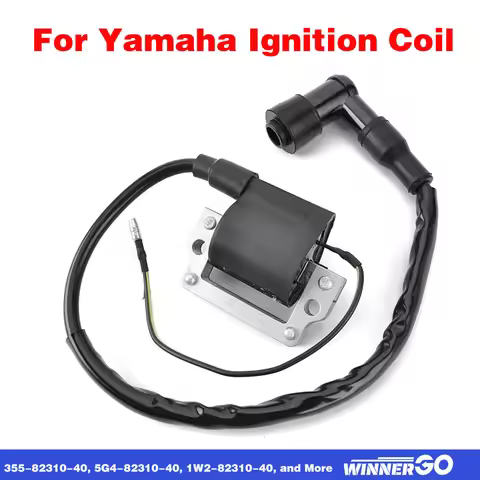 Motorcycle Ignition Coil Assy For Yamaha RD60 XT250 YT125 YT175 TY175 RS100 TY50 TT250 YZ60 MX125 MX