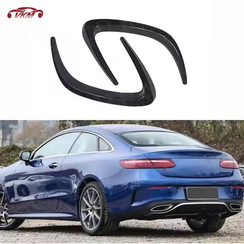 Carbon Fiber Rear Air Vent Trims Bumper Spoiler Body Kits Accessories for Benz E Class C238 Coupe Sp