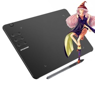 T605 Drawing Tablet 6.7x4 inch Graphic Digital Drawing Tablet with 8192 Pen Pressure 6 Customized Ho