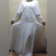 Dress baju nikah putih