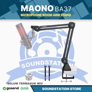 Maono BA37 Microphone Boom Arm Stand - Table Clamp Mic Stand