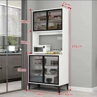 全國包送裝餐邊櫃廚房櫥櫃置物架客廳靠牆儲物櫃廚房多層置物櫃