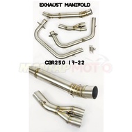 HONDA CBR250 CBR250RR PIPING MANIFOLD EXHAUST 51MM FULL SYSTEM