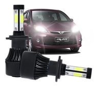 2PC 4Side LED Headlamp HeadLight H7 110W Light Bulbs for PERODUA Alza 2012-2017 COD