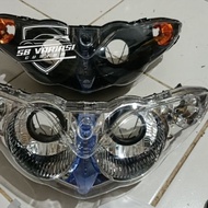 CUSTOM H4 JUPITER Z NEW SIYAP REFLECTOR USING QUALITY WIN MATERIAL
