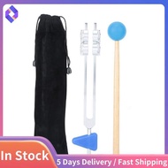 Tuning Fork Set 64Hz Low Frequency Tuning Fork Aluminum Alloy with Hammer Diagnostic Health Care Too