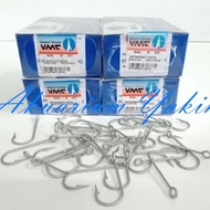 4077 VMC QUAL V9754PS CARBON STEEL 100PCS FISHING HOOK 9754