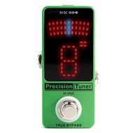 M-VAVE  Precision Tuner Pedal Digital Guitar Effect Pedal LED Display with True Bypass for Chromatic