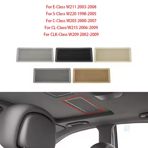 1pc Sunroof Air Vent Grille Cover OE 2117840644 For Mercedes C E CLS Class W203 W211 W220 W215 W209