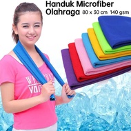 Quick Drying Microfiber Sports Towel Size 80x30cm Microfiber Cleaning Cloth - T481 - OR