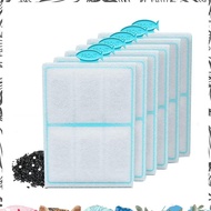 6 Count PF-L Filter Cartridges Refill for  Silenstream PF20 PF30 PF40 and PF75 Power Filters Fish Ta
