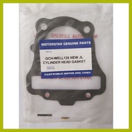 ┛ ✬ ◲ WELL125-ll/125NEW JIALING CYLINDER HEAD GASKET MOTORSTAR