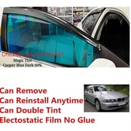 OEM Pre-Cut Magic Tinted Solar (4 Windows & Rear ) 60% Cooper Blue BMW 525iE39