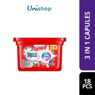 Breeze 5 In 1 Capsule Detergent Fresh Lavender (20's)