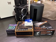 MSI RX 6600 顯示卡、Intel i5-9400F、AORUS B360N 主機板