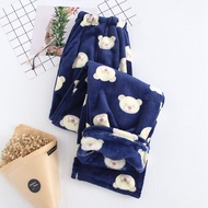 ◆AYO#Best Selling Sleepwear Kumot Pajama For Women Flannel Cloth
