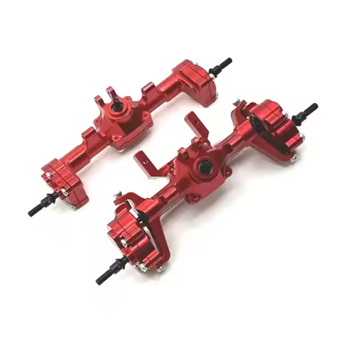 FMS 1/24 FCX24 Portal Axle Upgrade Kit - Full Metal Front & Rear Axle Assembly for FCX24/Xiaoqi/Crus