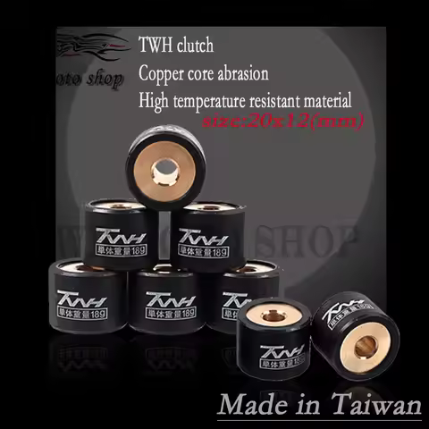 TWH performance racing variator roller set 20x12mm for Scooter BWS125 Cygnus Majesty Maxster X-City