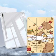 Kapibala เคสฝาพับ ซัมซุง Tab case S6 lite A8 A9 S7 S8+  S10+ S7FE S9FE S9FE+  A9+ เคสฝาพับ Samsung G