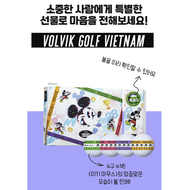[limited Edition_볼빅 미키마우스 골프공 3pc 한정판] Volvik Golf Ball 3pc Character Special gift ball_Bóng Golf