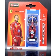 [MASH] Bburago 1/64 Hamilton Ferrari SF-25 44 F1 2025 Elevator Version
