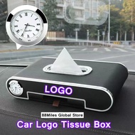 Kotak Tisu Logo Kereta DIY Kotak Napkin Logo Kereta Anda untuk BMW Benz Audi Dll Mewah Peribadikan S