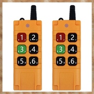 [ S Z] 2X High Power Waterproof Industrial Wireless Remote Control EV1527 Chip ASK 2000M Long Range 