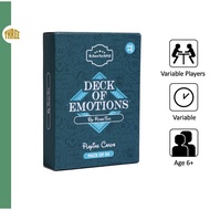 [SG STOCK] Deck of Emotions Card Game About Feelings & Emotions Strengthens Connections Between Fami