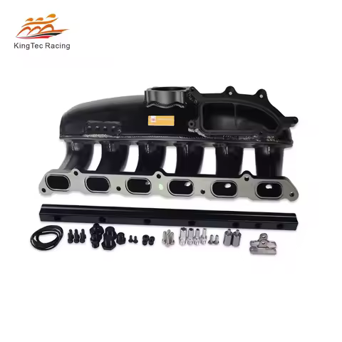 N55B30 N55 Billet Intake Manifold Engine Port Injection with Fuel Rail Set for BMW